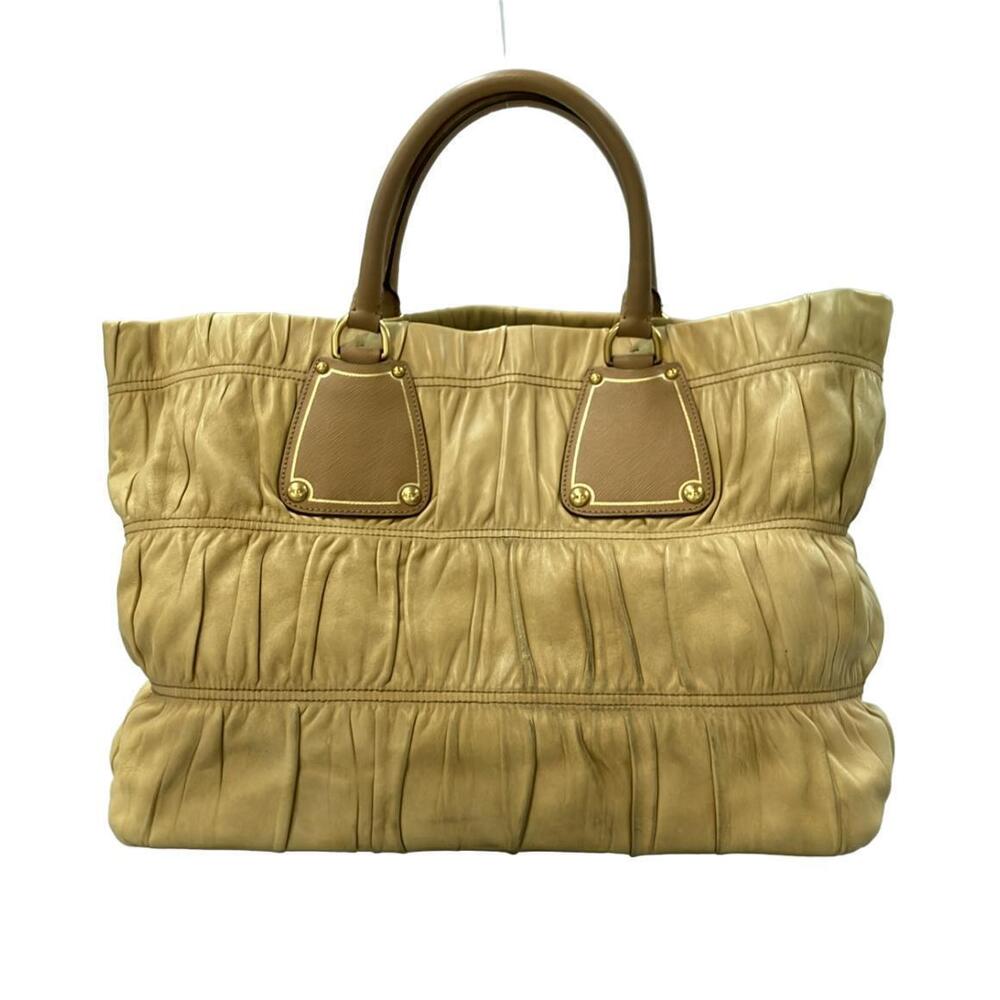 Prada Handbag Bag Gathered Tote - Picture 3 of 6
